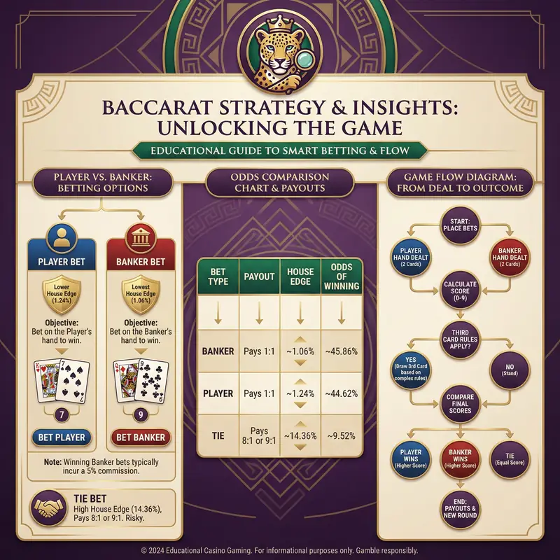 Estrategia de bacará del Leopardo con comparación de probabilidades